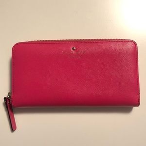 Kate Spade Zip Around Wallet - Great Condition!
